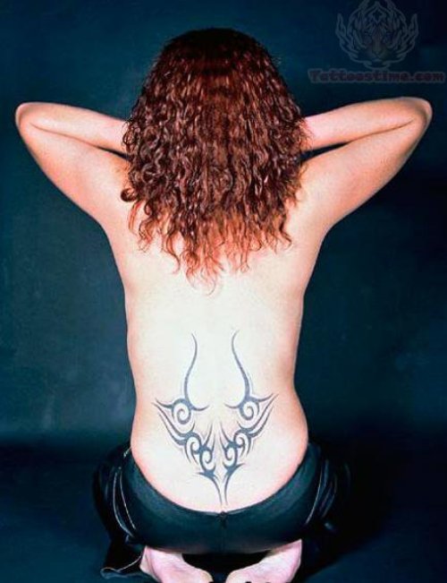 Tribal Tattoo for Girls Lowerback
